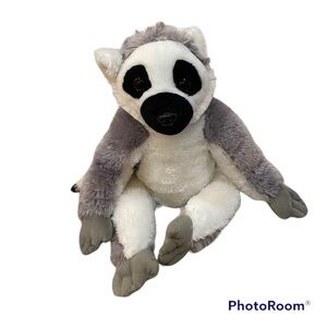 Sloth Plush Stuffed Animal - 21" - Gray White Black‎